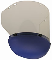 10" x 20" x 0.060" Clear High Temperature Face Shield (IM23-N6F)