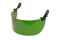 4" Shade 3 Green QuickView™ Replacement Flip Front Face Shield (QVGS3-4)