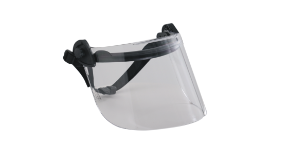 Item # 5006050, Tactical Face Shield, Model DK5-X.250AF, Field Mount, PASGT  Helmet Compatibility On Paulson Manufacturing Corp.