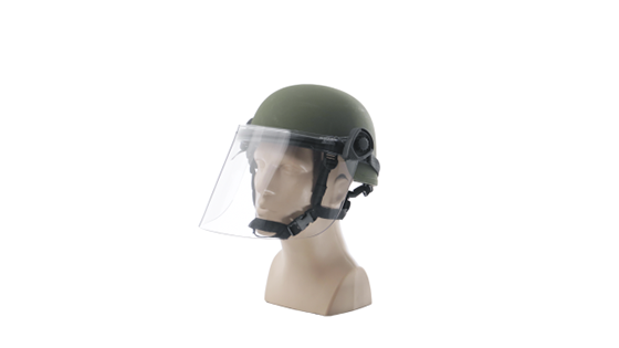 Item # 5004000, Tactical Face Shield, Model DK5-H.150, Field