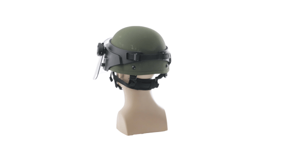 Face Shields for Ballistic Combat Helmets