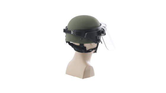 Face Shields for Ballistic Combat Helmets