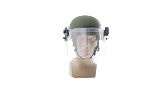 Face Shields for Ballistic Combat Helmets