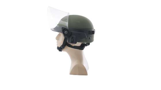 Face Shields for Ballistic Combat Helmets