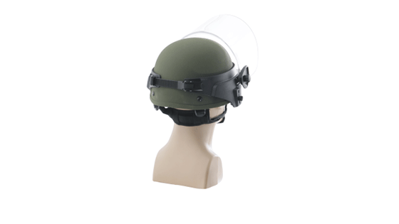 Item # 5800101, Tactical Face Shield, Model DK6-X.250AF