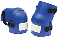 Knee Shield with No-Mar Mono-Pads and Adjustable Elastic Straps (1010-W)