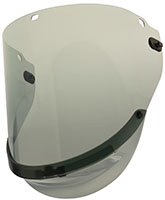 Premium Coated Class 2 Replacement Ampshield® with Ergonomic Chin Protector