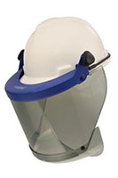 Premium Coated 25 Cal/cm² Ampshield® with XLG Chin Protector and Cap Bracket (Elastomeric Band)