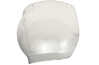 8 1/2" x 15" x 0.060" Clear Anti-Fog Color, Spherical Bubble Specialty Face Shield (IM11-AF6F)