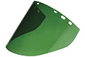 10" x 20" x 0.060" Medium Green High Temperature Face Shield (IM22-L6FM)